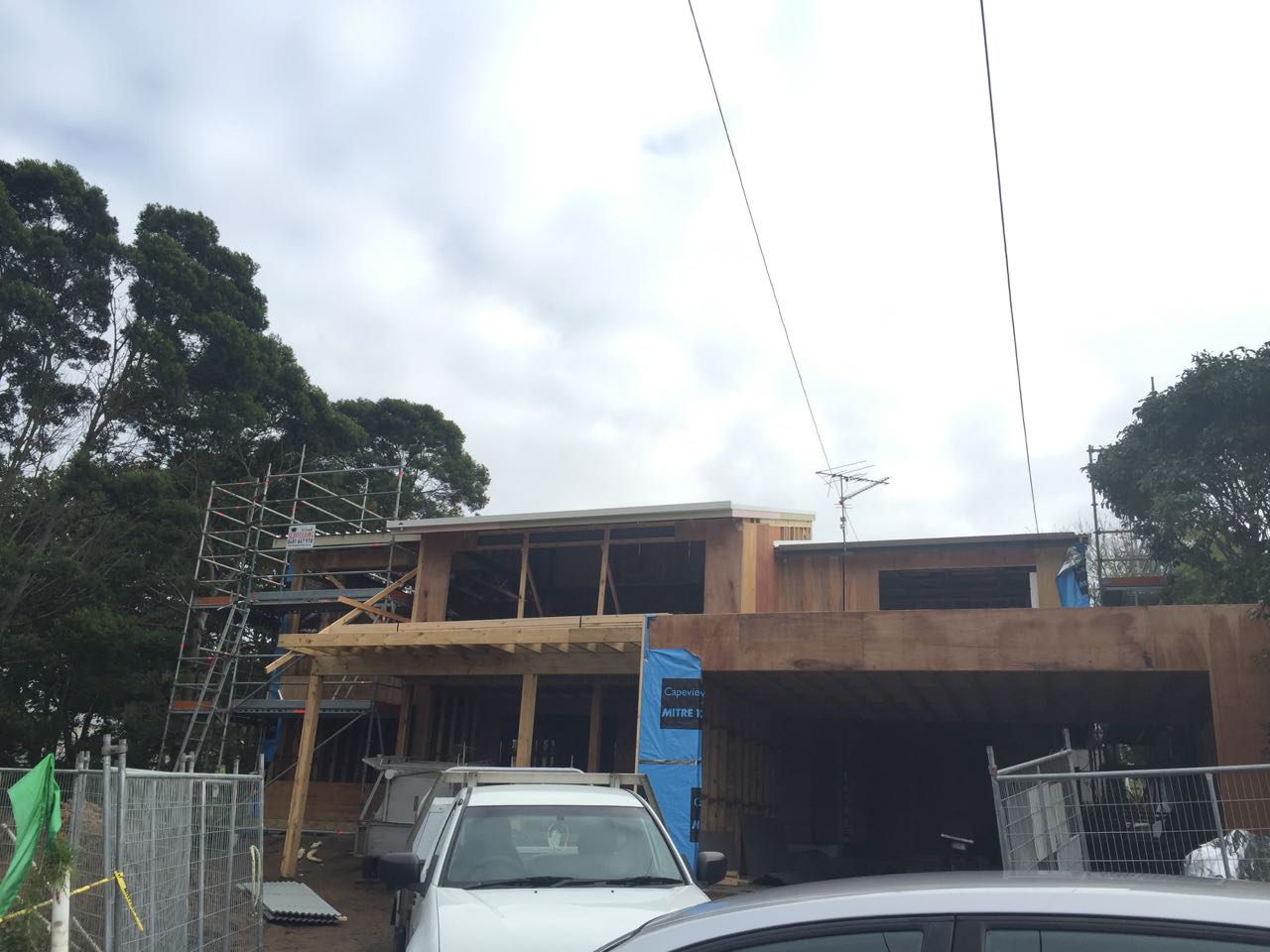 Mid renovation