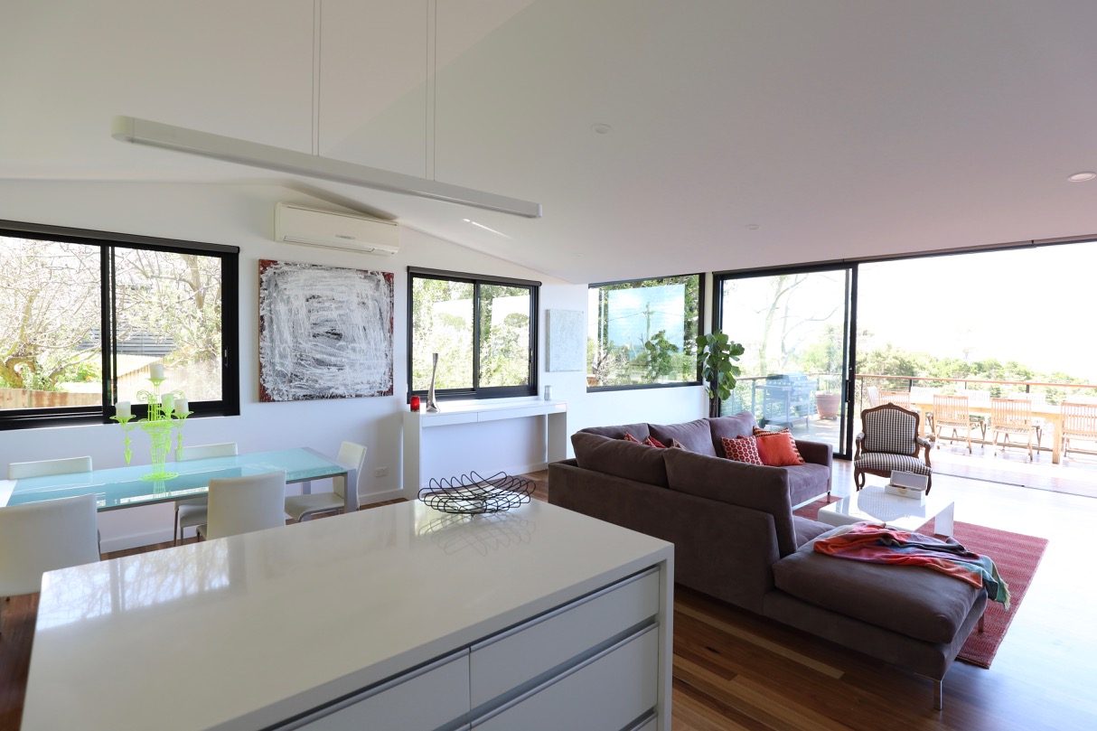 Kitchen and Living Room